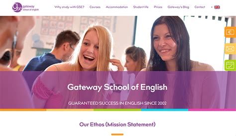 New Website For Gateway School Of English Springboxmedia