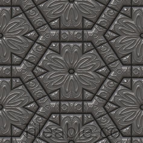 Ancient Tiles Design 7 Awsome Texture With All 3d Modelling Maps