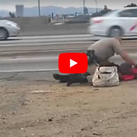 Officer Begins Strangling Woman Being Loud Filming Cops