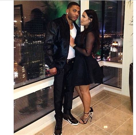 nelly spends new years with new girlfriend shantel jackson and mourns the death of his grandmother