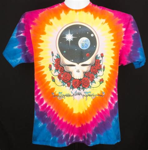 Vintage 90s Grateful Dead Cosmic Tye Dye T Shirt Original 1992 Steal