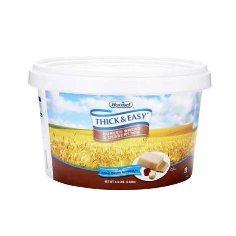 Thick And Easy Puree Bread Mix 245lb Tubs Avacare Medical