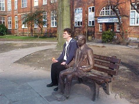 Here's the alan turing statue in manchester, decorated with pride for the centenary, taken by josh r with jonnie b. Alan Turing Statue in Manchester, England (A.L.I.C.E. AI ...