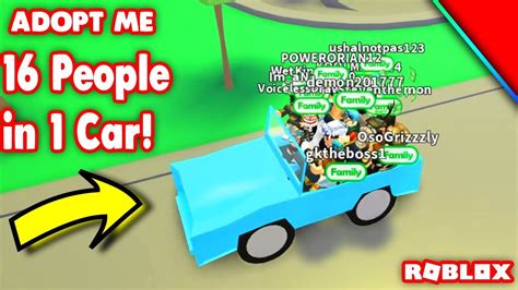 We did not find results for: ADOPT ME - BIGGEST FAMILY FITS IN 1 CAR!? (ROBLOX ADOPT ME ...