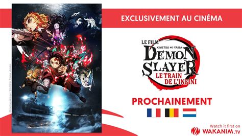 Demon Slayer Train De L'infini Vostfr Wakanim - Le Film Demon Slayer Le Train de l'Infini, Annoncé en France | Anim'Otaku