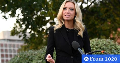 White House Press Secretary Kayleigh Mcenany Tests Positive For Covid