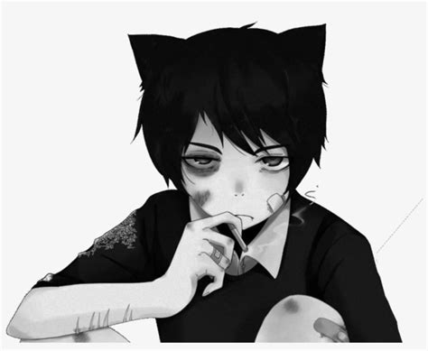 Anime Animeboy Depressed Boy Sad Foto De Anime Png Image