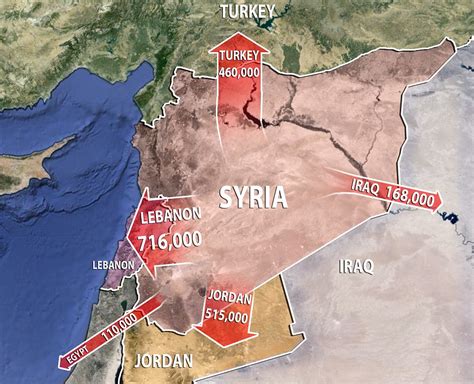 syria civil war is world s biggest refugee crisis with 2m people forced to flee daily mail online