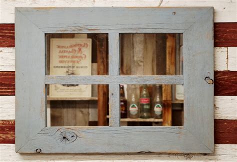 Multi Opening Photo Frame Rustic Wooden Window Picture Collage