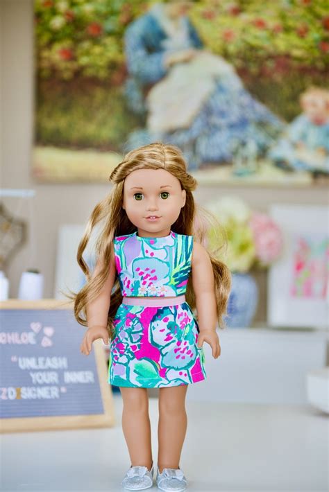 Lilly Pulitzer Dress Set For 18 American Girl Ag Dolls Etsy