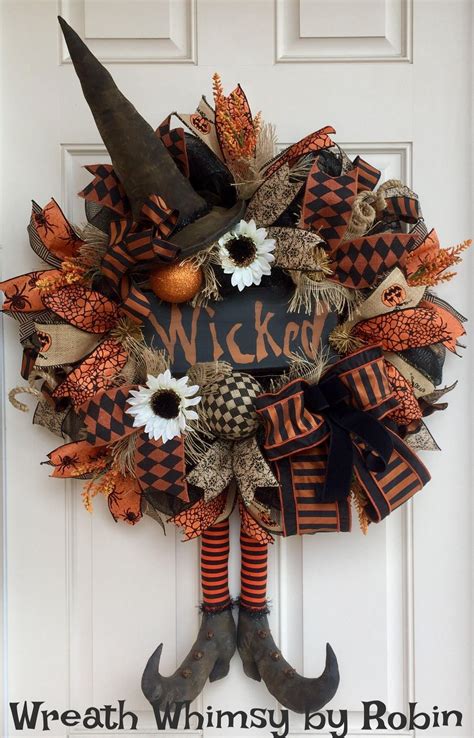 Halloween Wreath Wreaths Wreaths And Door Hangers