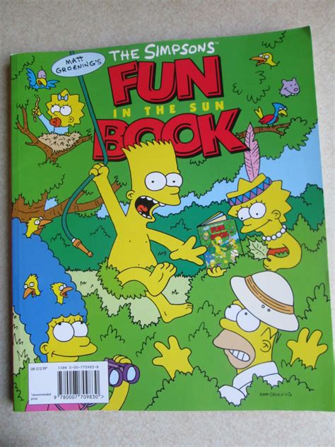 The Simpsons Fun Book In The Sun Rainy Day Fun Book 1 Volume By Matt Groening Very Good