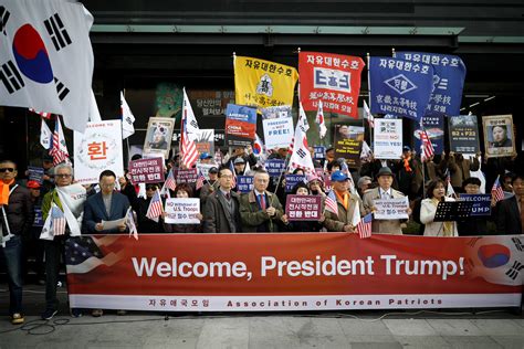 South Korea Imposes Sanctions On North Koreans A Day Before Trump Visit Times Of Oman