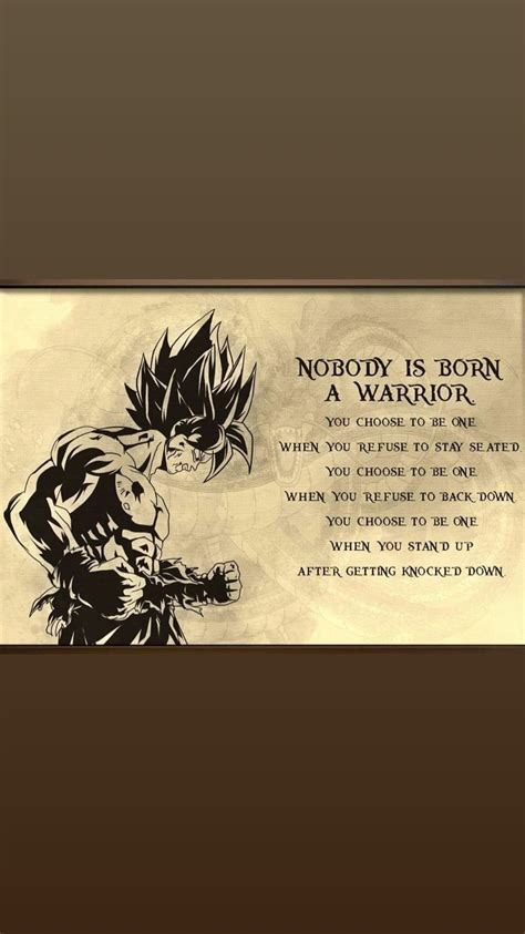 Like Goku Warrior Quotes Anime Quotes Inspirational Dragon Ball Artwork