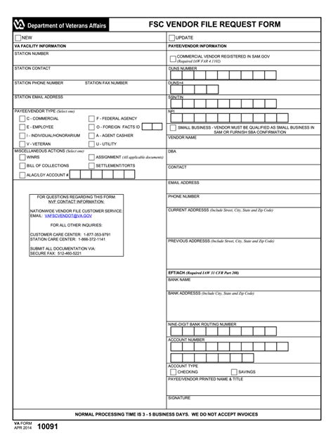 Va Form 10091 Fill Online Printable Fillable Blank Pdffiller