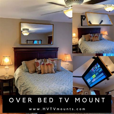 Medical laboratory examination & operation tables. Over the bed extended TV mount and picture frame with a ...