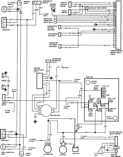 Blazer Wiring Schematic Diagrams