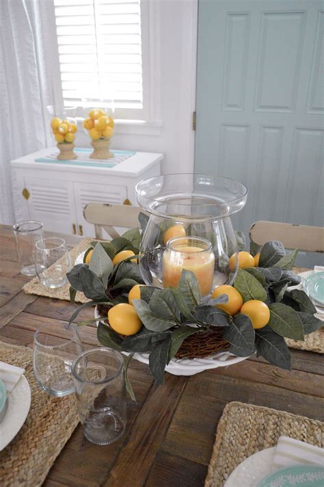The best prices for artificial lemons decorating on joom.wide assortment and frequent new arrivals!free shipping all over the world! Summer Isn't Over Yet | Lemon centerpieces, Lemon kitchen ...