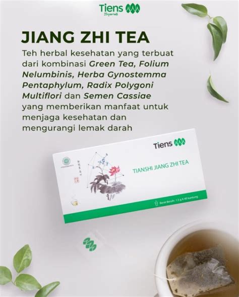 jiang zhi tea tiens supplement