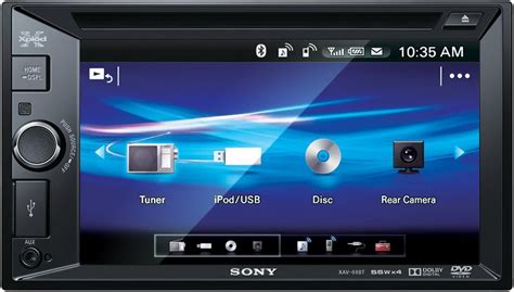 Sony Xav 68bt Vidéo Embarquée Fixe 169 Bluetooth Amazonfr High Tech
