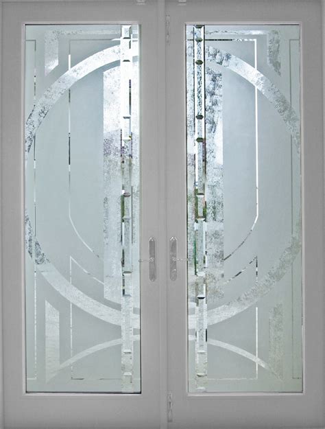 Custom Frosted Glass Interior Doors Glass Designs