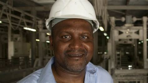 Aliko Dangote Opens Nigerias Biggest Cement Plant Bbc News