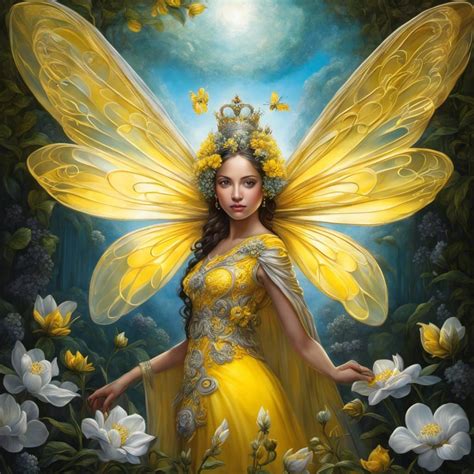 Bumble Bee Fairy Ai Generated Artwork Nightcafe Creator