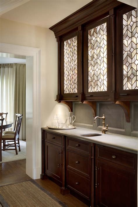 Morgante Wilson Architects Used A Custom Leaded Glass For The Upper