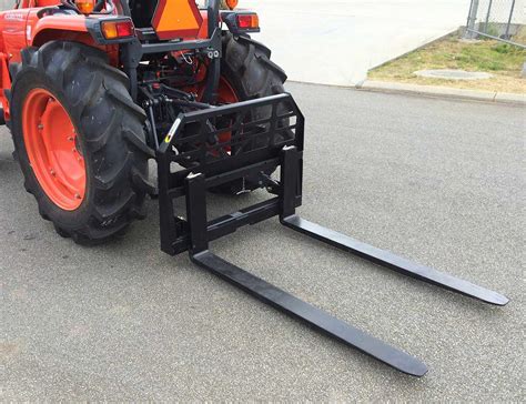 3 Point Linkage Tractor Pallet Forks Himac Attachments