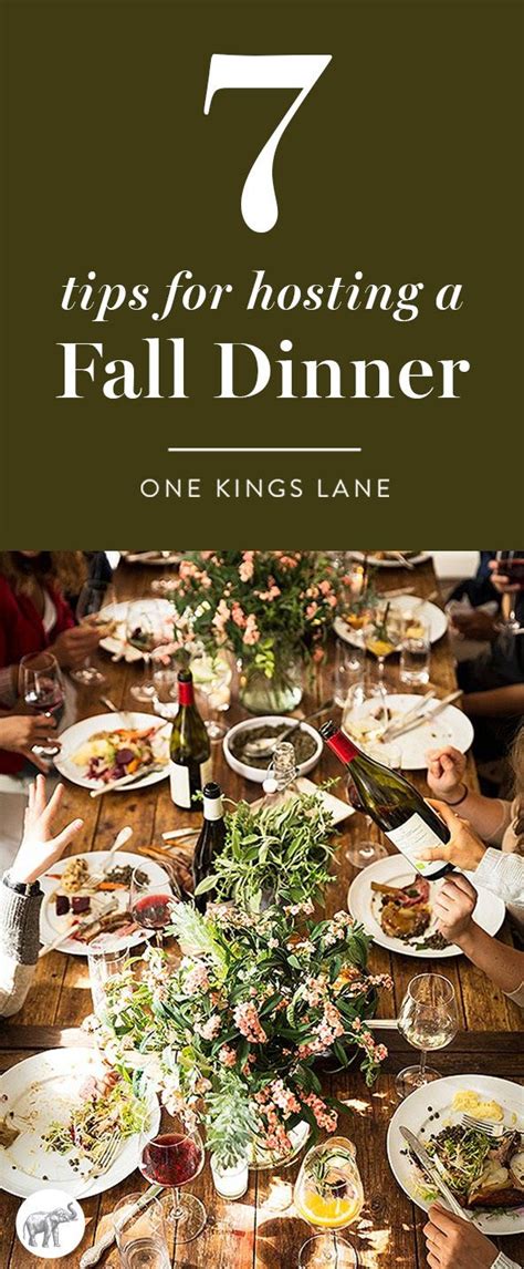 A dinner party alfresco is a terrific way to welcome the cooler nights of autumn. 7 Steps to Mastering the Casual Fall Dinner Party | Fall ...