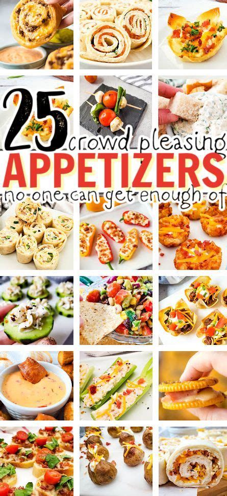 25 Crowd Pleaser Easy Party Appetizers Homemade Appetizer Classy