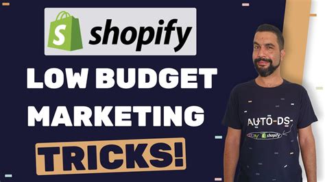 top 5 low budget marketing tricks to market your shopify stores ecommerce marketing