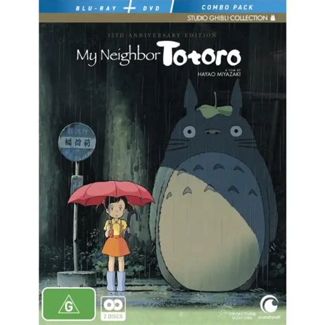 My Neighbor Totoro Blu Ray Dvd Hayao Miyazakis 35th Anniversary