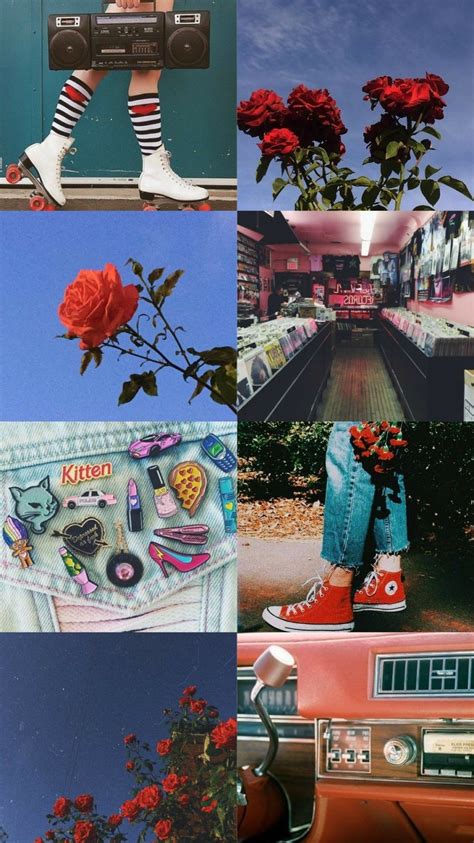 Image about vintage in collages wallpapers i made by kylie. Retro Aesthetic Wallpaper Pc 4k - WallpaperShit
