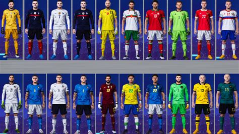 Pes Modif Pes 2021 Update National Teams Kits