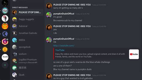 If you believe a user has violated discord's terms of service please report them here. Any Active Jonathan Galindo usernames and tags for discord ...