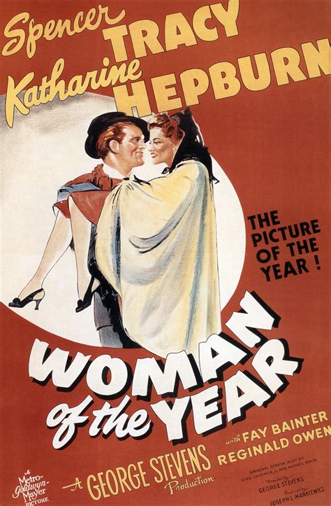 Woman Of The Year 1942 Old Film Posters Classic Films Posters