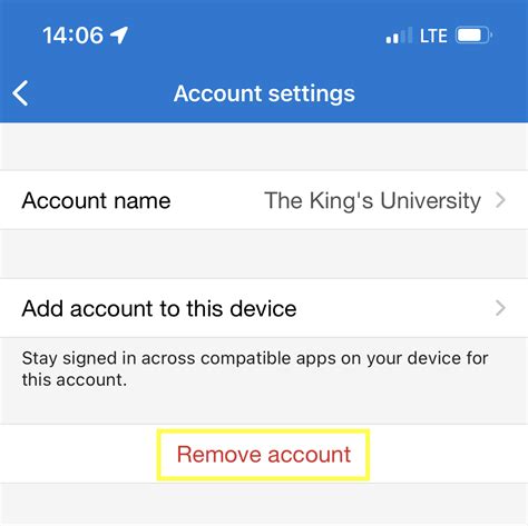 How Can I Remove An Account From Microsoft Authenticator The Kings