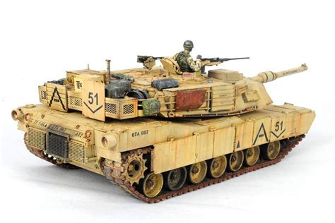 M A Abrams By Modeler Cheng Hsien Scale Model Tanks Tanks
