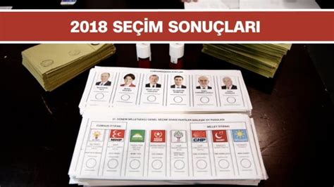 YSK seçim sonuçları İl il Cumhurbaşkanlığı seçim sonuçları ve 2018 oy