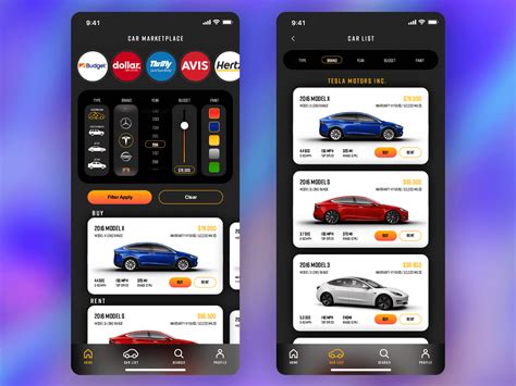 car buy sell mobile app development cost and features