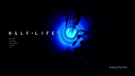 Half Life 3 Main Menu Youtube