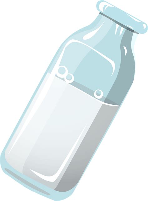 Mlieko Fľaša Mliekareň Vektorová grafika zdarma na Pixabay