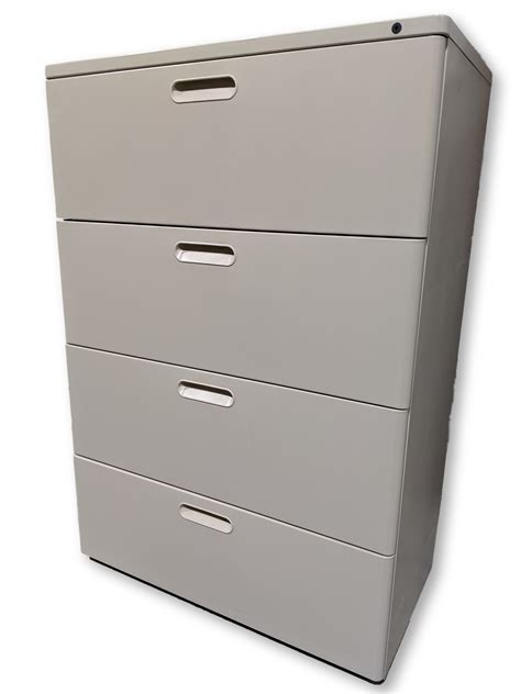 How to assemble metal filing cabinet. Putty Metal 4 Drawer Lateral Filing Cabinet - 35.5 Inch Wide