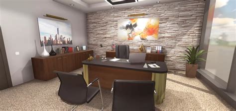 Manager Office Interior 3d Interior Unity Asset Store Office