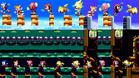 Sonic Mania Plus All Characters Super And Chibi Forms Keeping