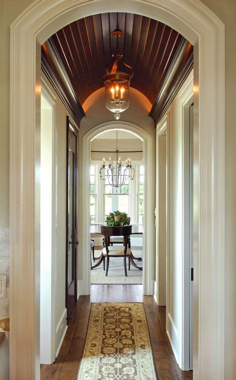 Make it happen in 2021 with archways and ceilings. Love: Arched ceiling and moulding with dark wood. Very ...