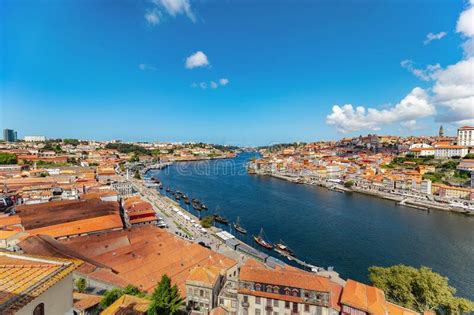 Picturesque Cityscape Image Of Porto Oporto Portugal With The Famous