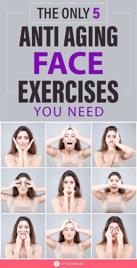 5 best anti aging facial exercises face exercises face yoga facial exercises face yoga