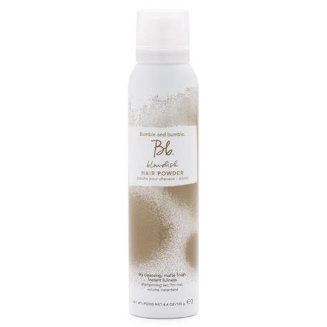 It doesn't matter, however, whether your. Bumble and bumble. Blondish Hair Powder | Beautylish